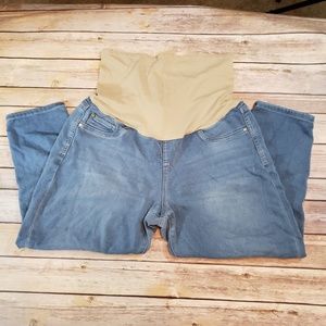 Celebrity *Pink Maternity stretch Capri XL